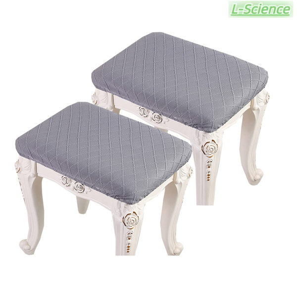 Orren Ellis Stool Covers Rectangle,2 Pack Stretch Rectangle Bar Stool